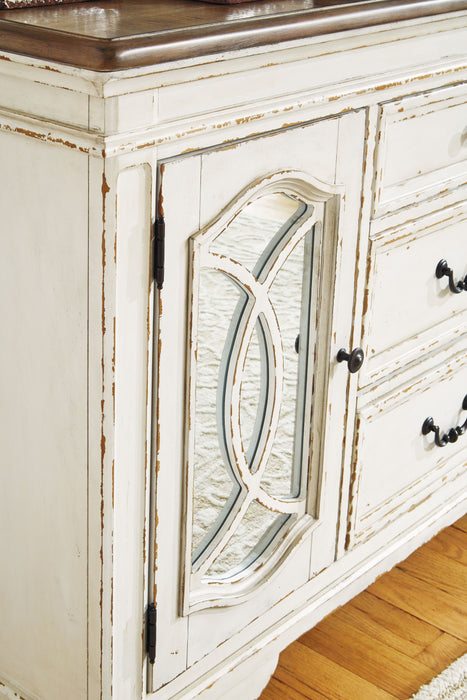 Realyn - Chipped White - Dining Room Server Unique Piece Furniture