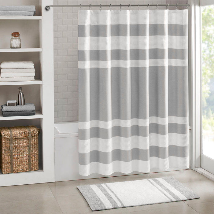 Shower Curtain With 3M Treatment Grey