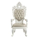 Vanaheim - Dining Chair (Set of 2) - Beige PU & Antique White Finish Unique Piece Furniture