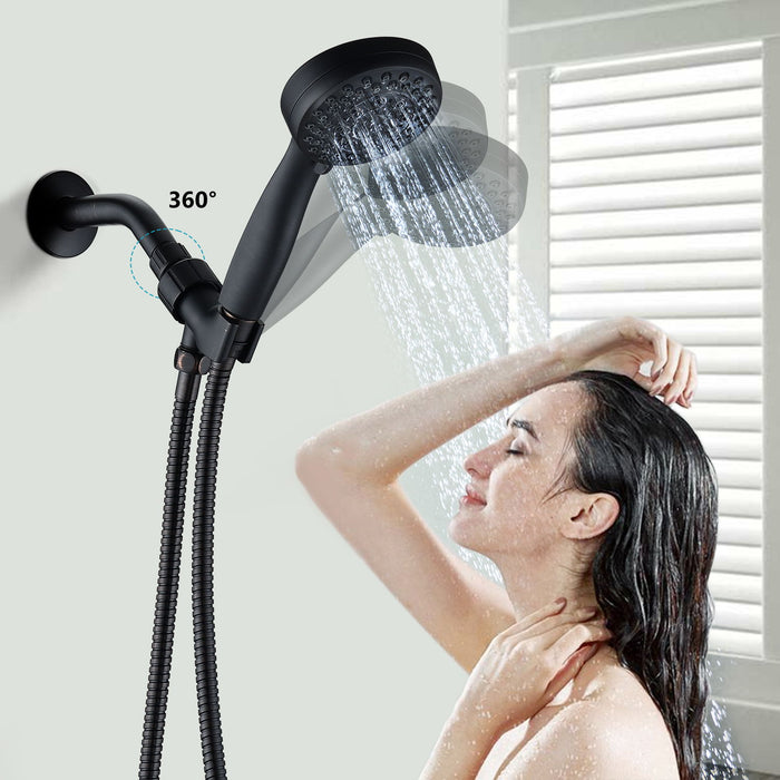 Handheld Shower Head With Hose High Pressure Shower Heads, Oil Rubbed Bronze