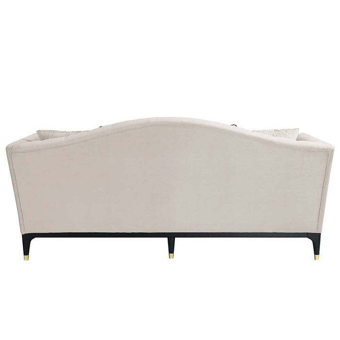 Tayden - Sofa - Beige Velvet Unique Piece Furniture