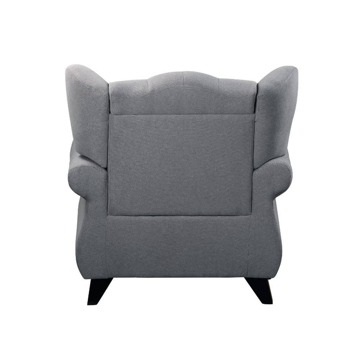 Hannes - Chair - Gray Fabric Unique Piece Furniture