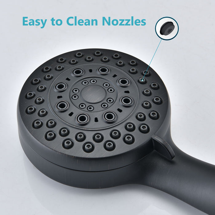 Handheld Shower Head With Hose High Pressure Shower Heads, Oil Rubbed Bronze