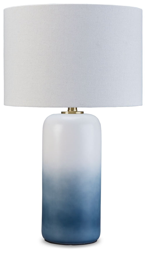 Lemrich - White - Ceramic Table Lamp Unique Piece Furniture
