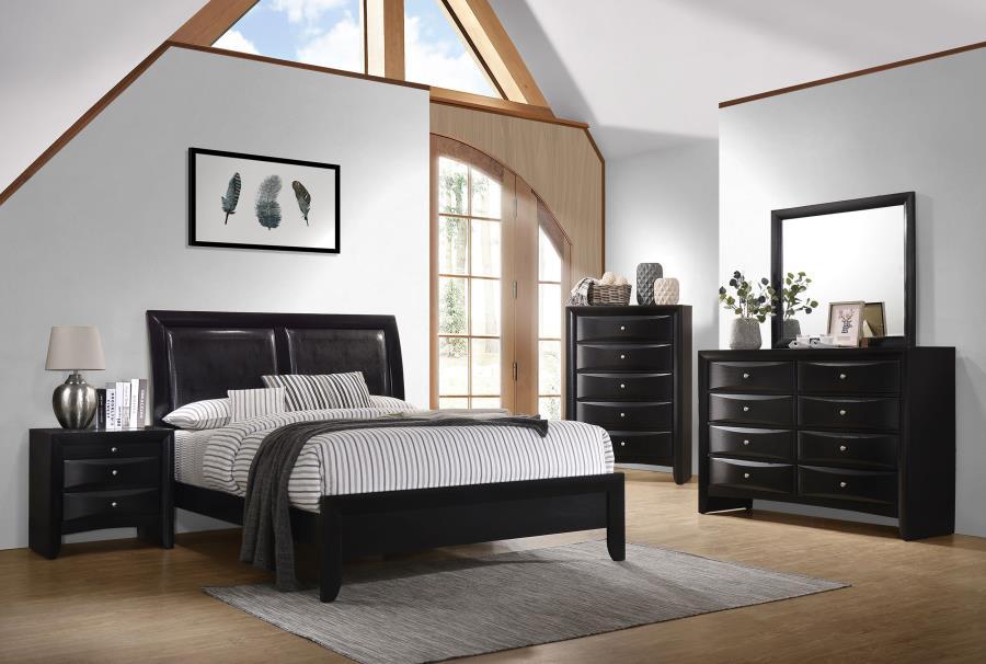 Briana - Upholstered Panel Bed Unique Piece Furniture