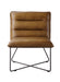 Balrog - Accent Chair - Saddle Brown Top Grain Leather Unique Piece Furniture