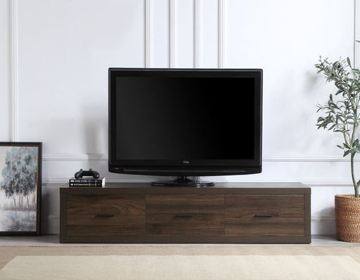 Harel - TV Stand - Walnut Finish Unique Piece Furniture