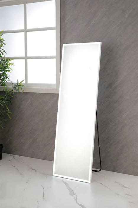 Full Length Mirror With LED Lights, Free Standing Tall Mirror, Lighted Floor Mirror, Wall Mounted Hanging Mirror, Full Body Mirror 3 Color Lighting