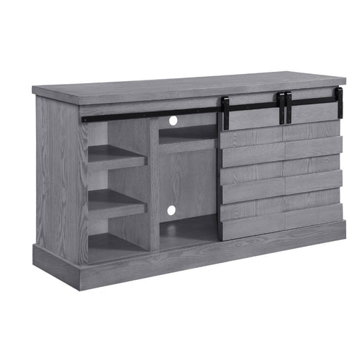Amrita - TV Stand - Gray Oak Unique Piece Furniture