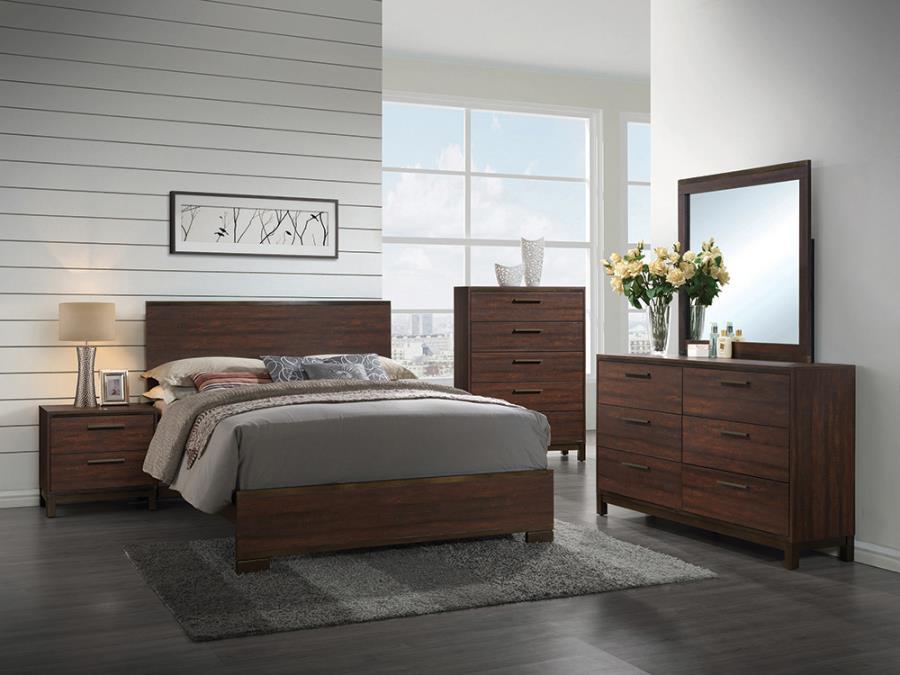 Edmonton - Transitional Bedroom Set Unique Piece Furniture