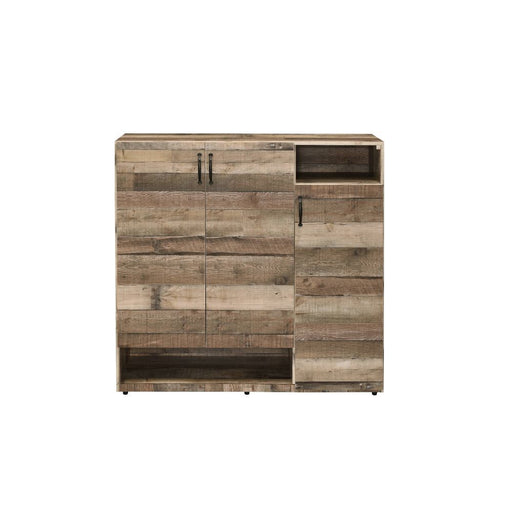 Howia - Cabinet - Rustic Gray Oak Unique Piece Furniture