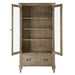 Lancaster - Door Bookcase - Dove Tail Grey Unique Piece Furniture