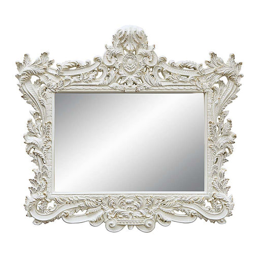 Adara - Mirror - Antique White Finish Unique Piece Furniture