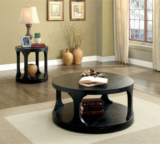 Carrie - End Table - Antique Black Unique Piece Furniture