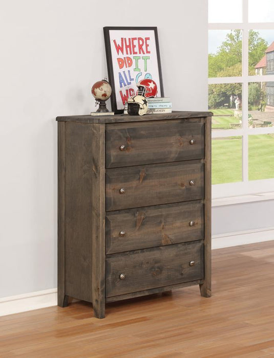 Wrangle Hill - 4-drawer Chest Unique Piece Furniture