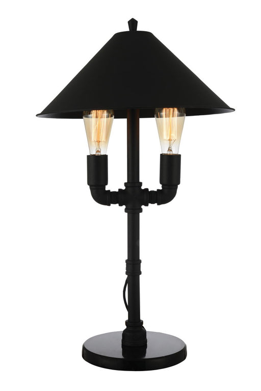 Coln - Table Lamp - Black Satin Unique Piece Furniture