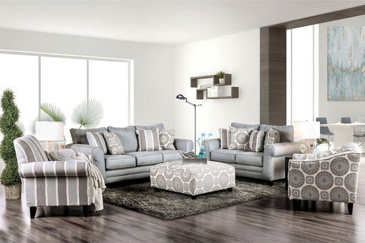 Misty - Sofa - Blue Gray Unique Piece Furniture