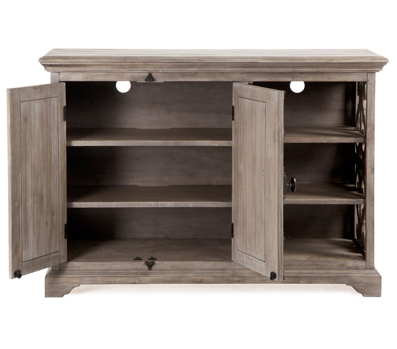 Tinley Park - Printer Stand - Dove Tail Grey Unique Piece Furniture