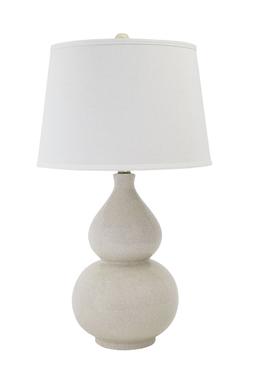 Saffi - Cream - Ceramic Table Lamp Unique Piece Furniture