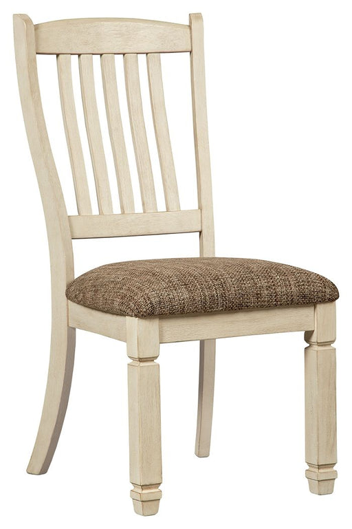 Bolanburg - Brown / Beige - Dining Uph Side Chair (Set of 2) - Rake Back Unique Piece Furniture