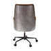 Salvol - Office Chair - Sahara Leather & Aluminum Unique Piece Furniture