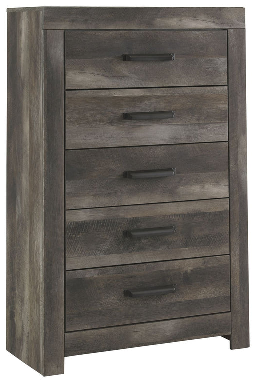 Wynnlow - Gray - Five Drawer Chest Unique Piece Furniture