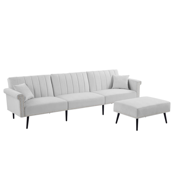 Gray Sectional Sofa Bed