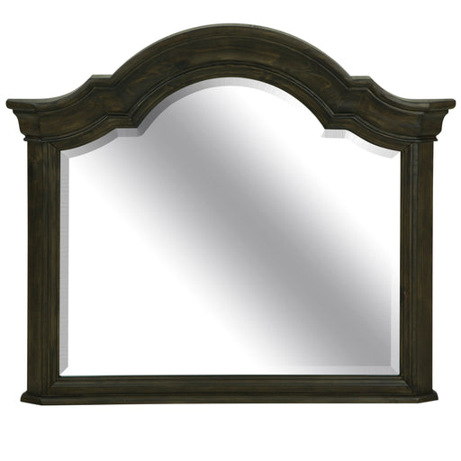 Bellamy - Shaped Mirror - Peppercorn Unique Piece Furniture