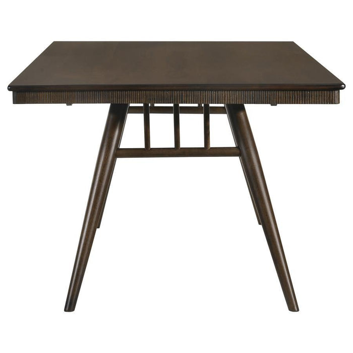 Wes - Rectangular Dining Table - Dark Walnut Unique Piece Furniture