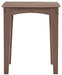 Emmeline - Brown - Square End Table Unique Piece Furniture