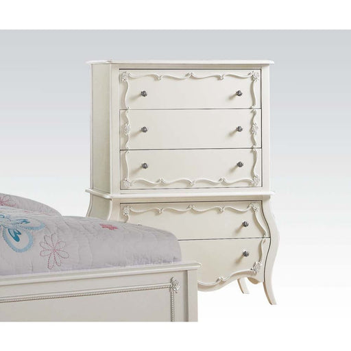 Edalene - Chest - Pearl White Unique Piece Furniture