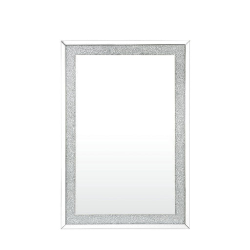 Noralie - Wall Decor - Mirrored & Faux Diamonds - 47" Unique Piece Furniture