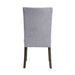 Merel - Side Chair (Set of 2) - Gray Linen & Gray Oak Unique Piece Furniture