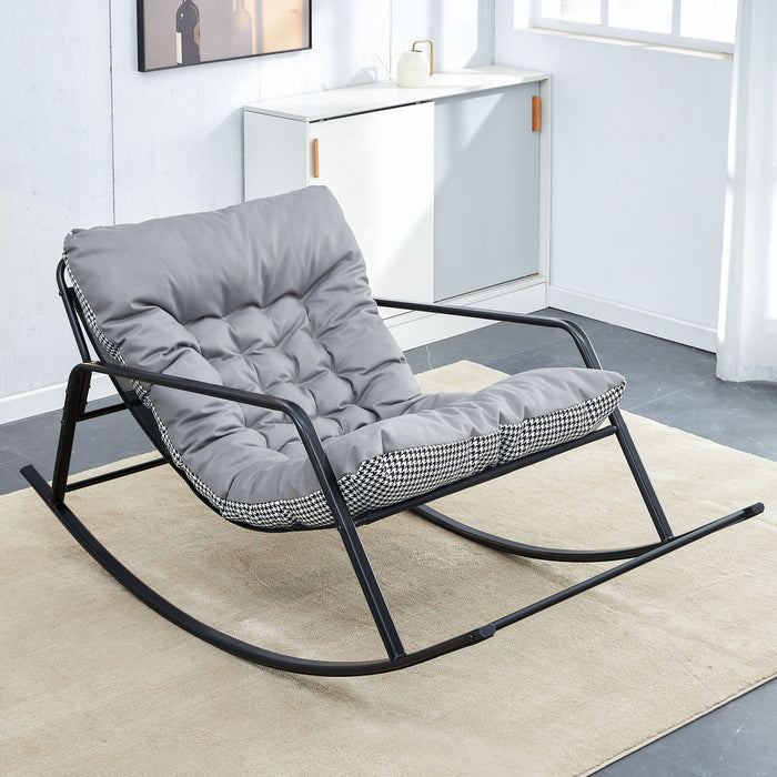 Rocker Chair, Fashionable Armchair, Lounge Sofa, Lounge Chair, Suitable For Daycare, Living Room, Bedroom