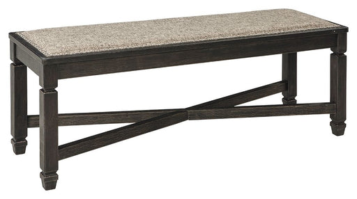 Tyler - Black / Grayish Brown - Upholstered Bench Unique Piece Furniture
