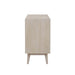 Ixora - 2-Door Accent Cabinet - White Washed And Black Unique Piece Furniture