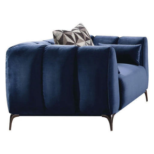 Hellebore - Chair - Blue Velvet Unique Piece Furniture