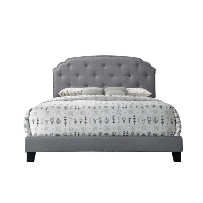 Tradilla - Queen Bed - Gray Fabric