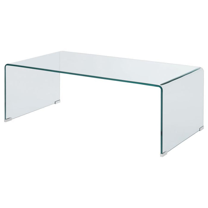 Ripley - Rectangular Coffee Table - Clear Unique Piece Furniture