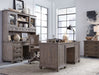 Lancaster - Credenza With Hutch - Dove Tail Grey Unique Piece Furniture