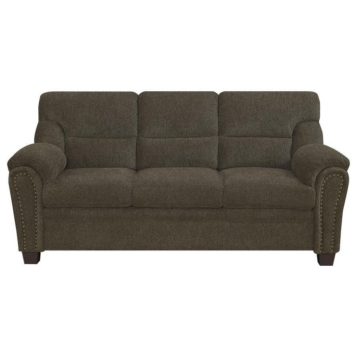 Clemintine - Upholstered Sofa with Nailhead Trim Unique Piece Furniture