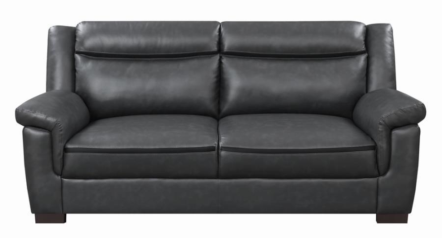 Arabella - Pillow Top Upholstered Sofa - Gray Unique Piece Furniture