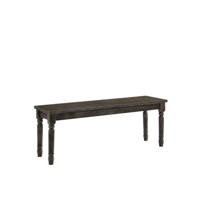 Claudia II - Bench - Weathered Gray Unique Piece Furniture