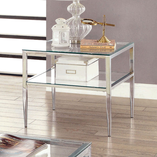 Tanika - End Table - Pearl Silver Unique Piece Furniture