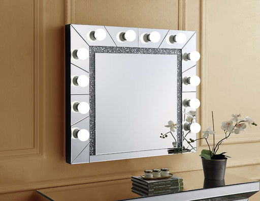 Noralie - Wall Decor - Mirrored - 28" Unique Piece Furniture