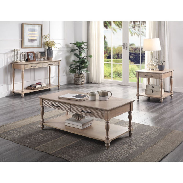 Ariolo - Coffee Table - Antique White Unique Piece Furniture