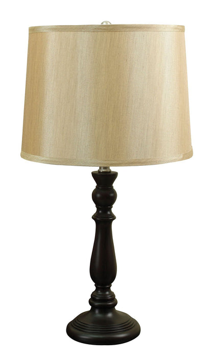 Baylee - Table Lamp (Set of 2) - Gold Shade, Espresso Unique Piece Furniture