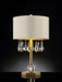 Jemima - Table Lamp - Gold / Ivory Unique Piece Furniture