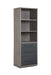 Estevon - Bookshelf - Gray Oak Finish Unique Piece Furniture