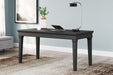 Beckincreek - Black - Home Office Desk Unique Piece Furniture